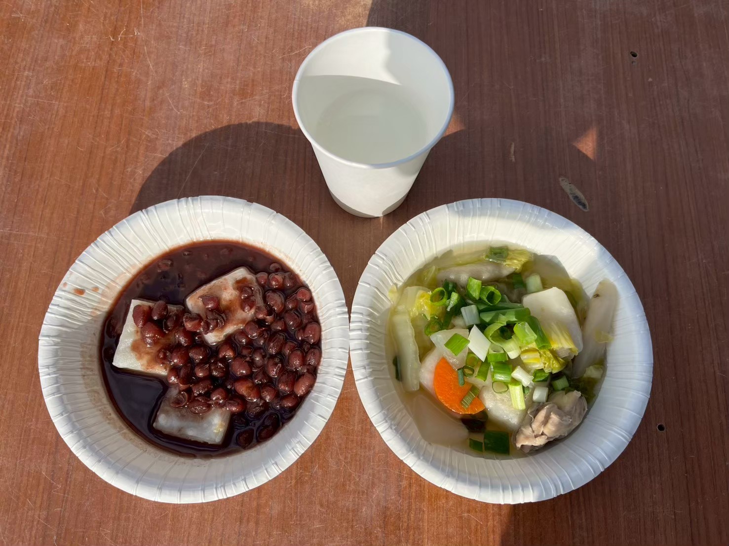 お雑煮ぜんざい080105